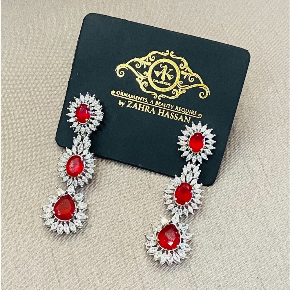 Earrings by Zahra Hassan. NEW